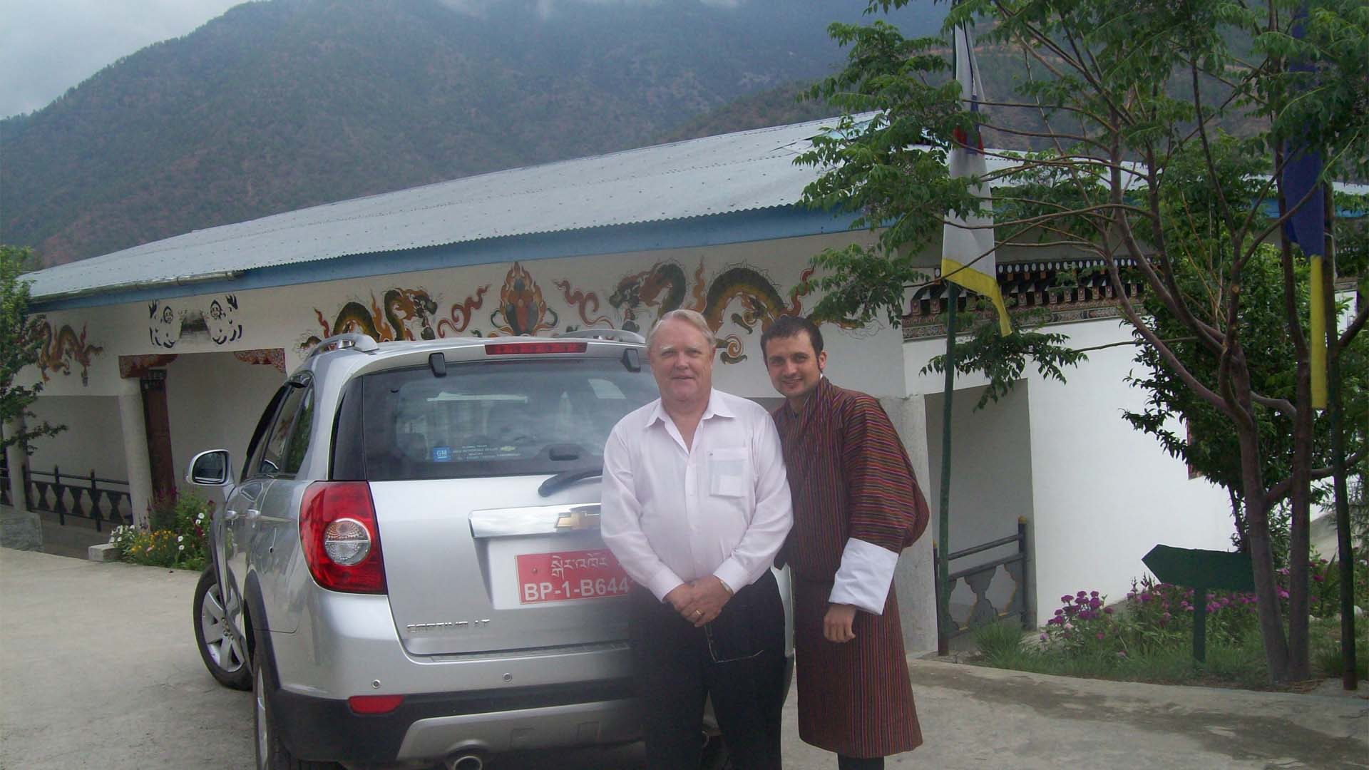John Hughes in Bhutan