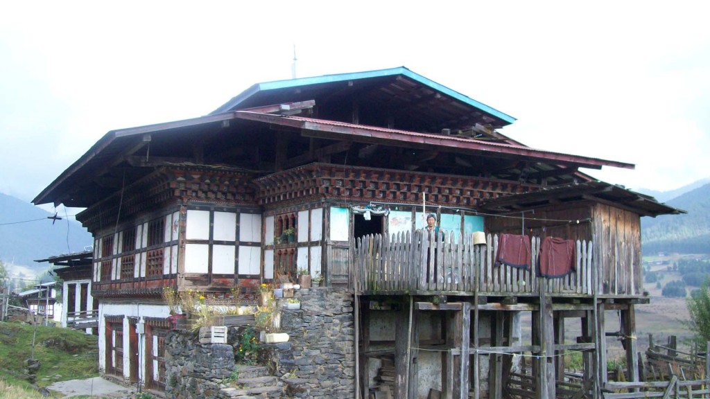 A Bhutanese Village House