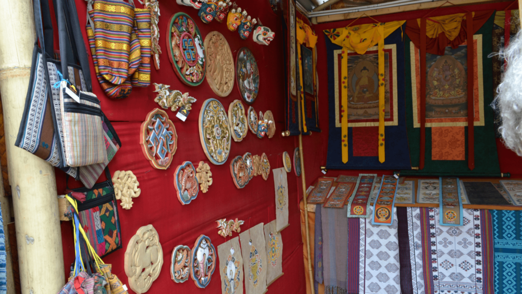 Authentic Bhutanese Crafts Bazar