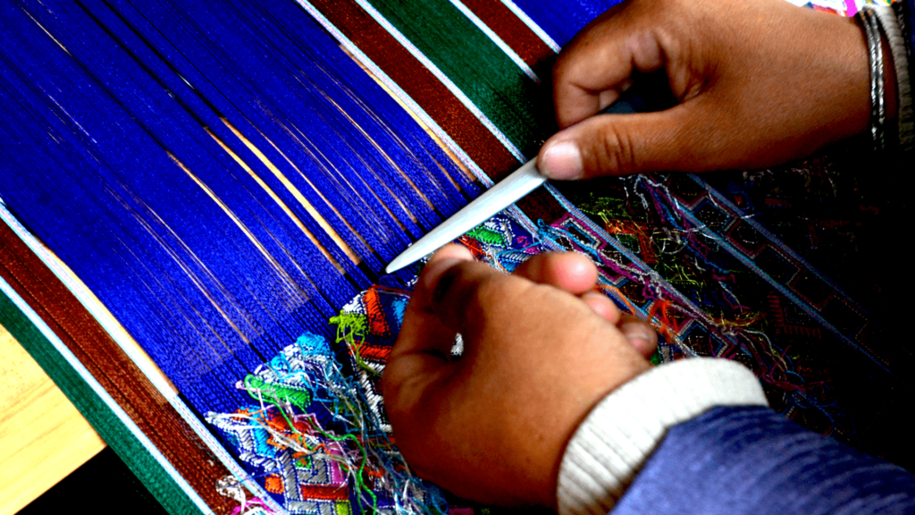 Bhutanese textile weaving